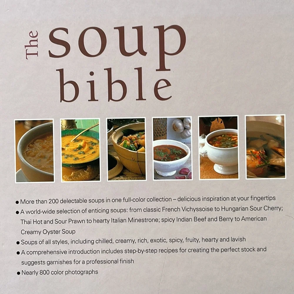 The Soup Bible COOKBOOK